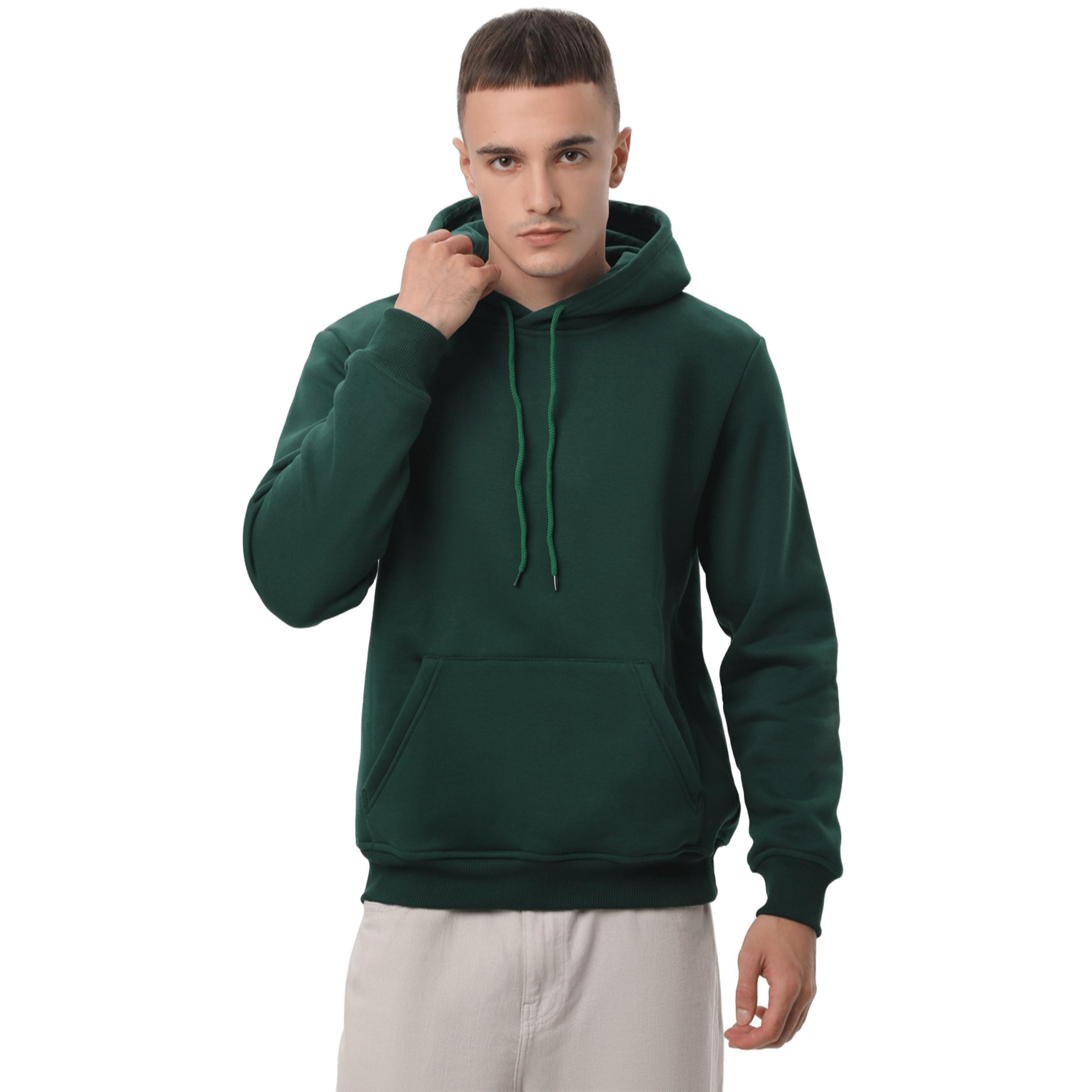 Худи утепленное мужское RAY Basic U0401M M зеленый фото 1