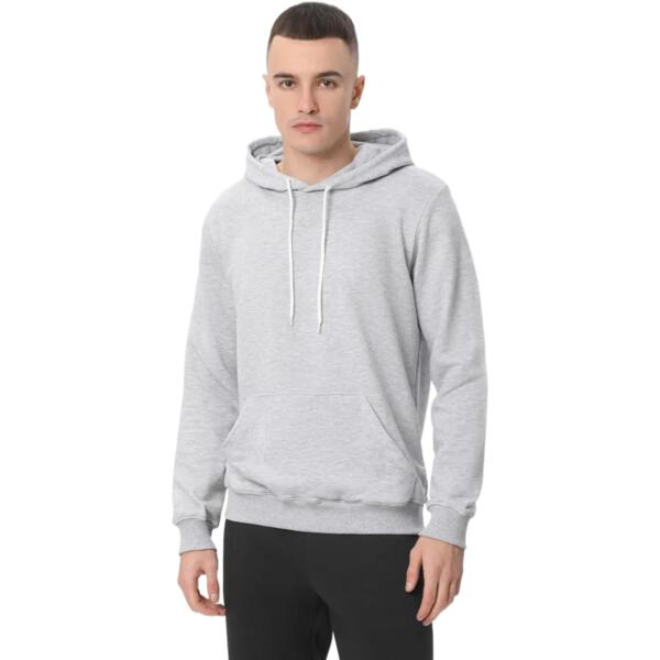 Худи мужское RAY Basic U0402M XS серый меланж фото 