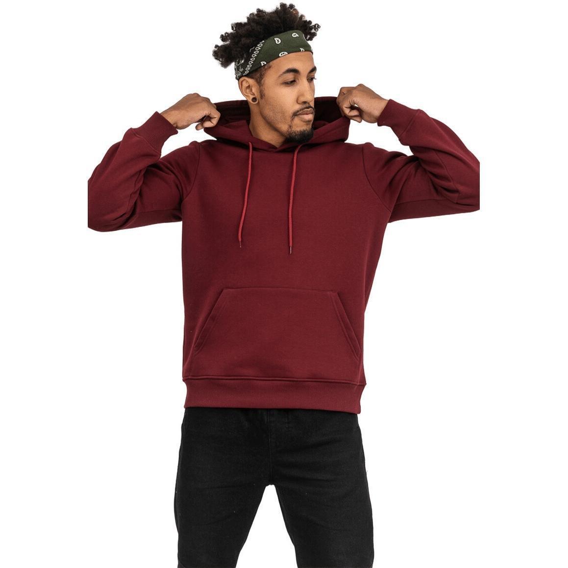 Худи утепленное мужское RAY Basic U0401M L бордовый фото 1