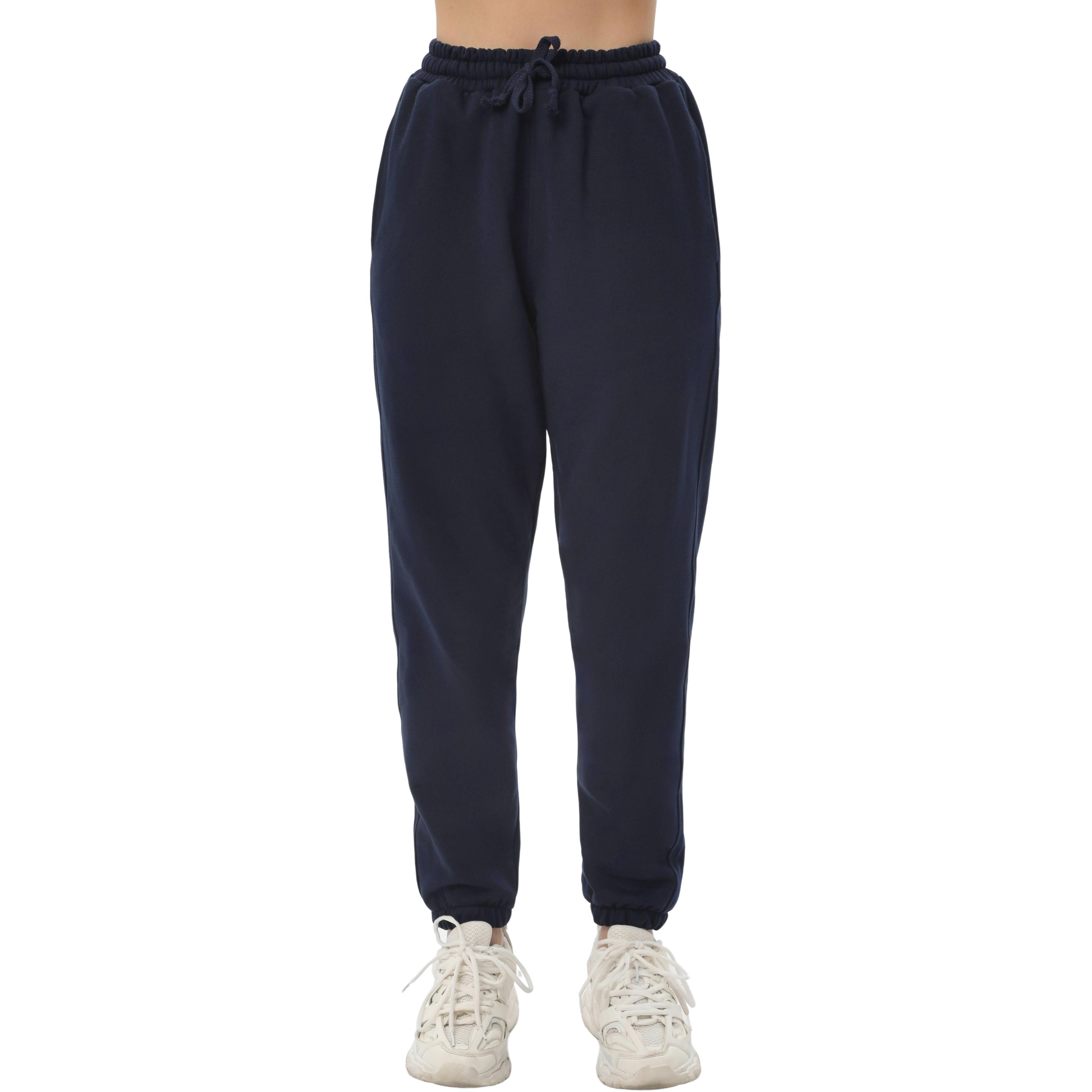 Спортивные брюки женские RAY Premium loose U0909W M темно-синий фото 1