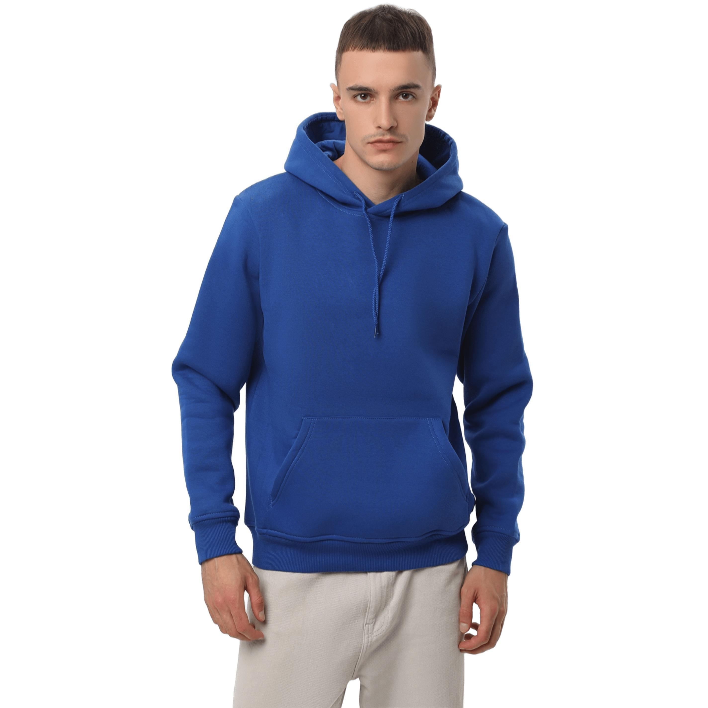 Худи утепленное мужское RAY Basic U0401M 3XL синий фото 1