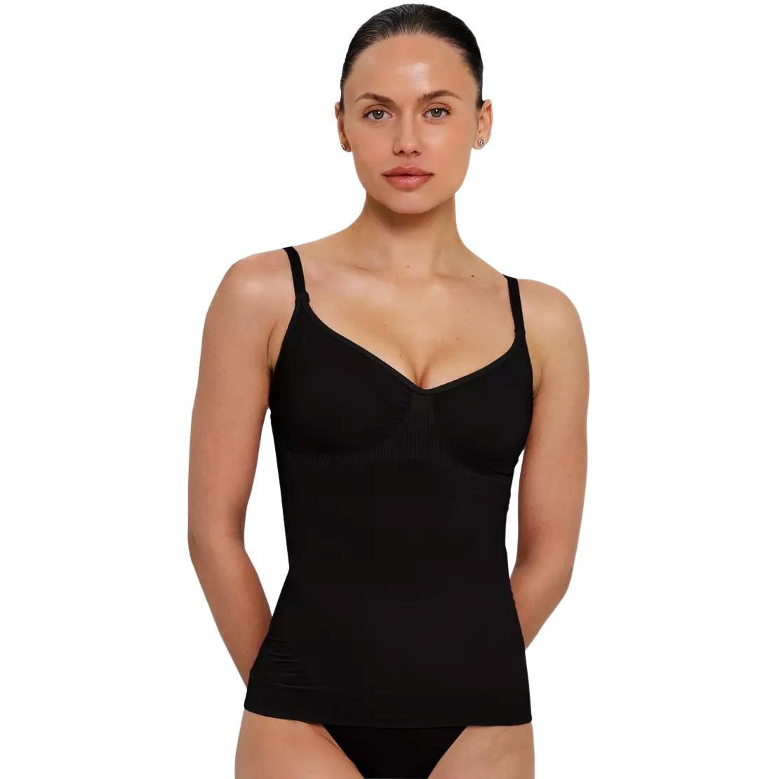 Майка з легкою корекцією Giulia 7547 Cami Shapewear L/XL чорнийфото1