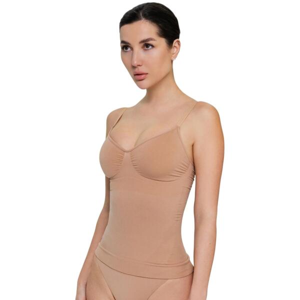 

Майка с легкой коррекцией Giulia 7547 Cami Shapewear L/XL бежевый