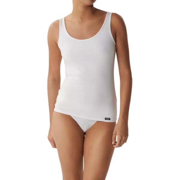 Майка женская широкая бретель Atlantic BLV-198N XL белый фото 