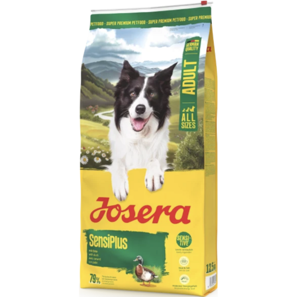 

Сухой корм для взрослых собак с чувствительным пищеварением JOSERA Adult SensiPlus 12,5 кг