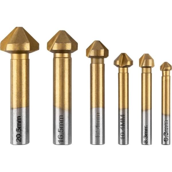 

Набор сверл GRAPHITE TiN 6шт (54T427)