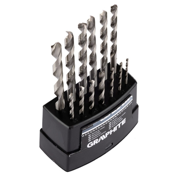 

Набор сверл по металлу GRAPHITE HSS HSS-G 13шт (54T920)