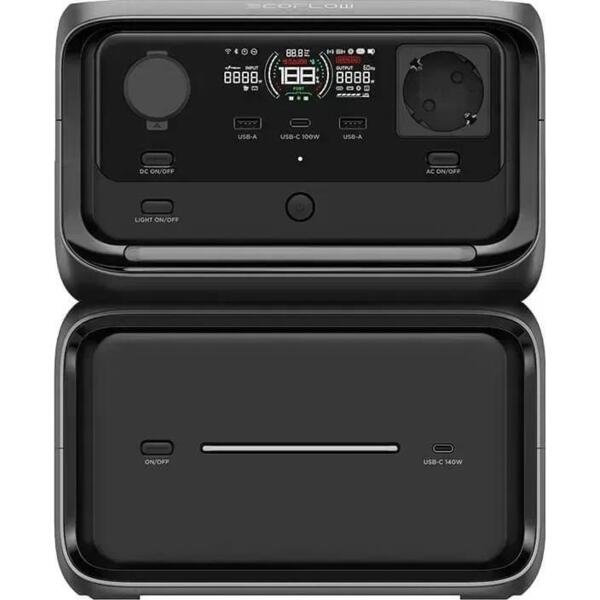 

Зарядная портативная электростанция EcoFlow RIVER 3 MAX Plus Wireless (EFRIVER3MP-Wireless-EU-CBOX)