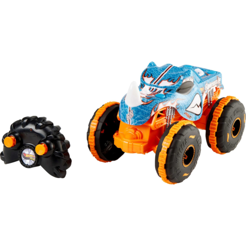 Машинка-внедорожник увеличена Hot Wheels на радиоуправлении Monster Trucks Rhinomite 1:24 (JBK11)