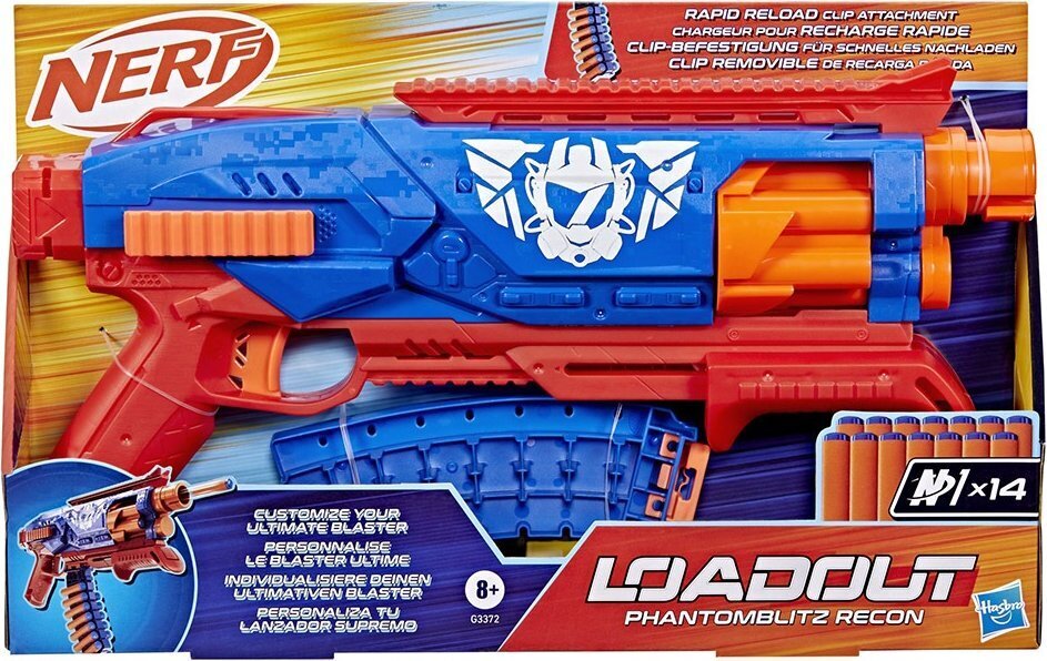 Бластер Nerf Loadout Phantomblitz Recon (G3372)фото1