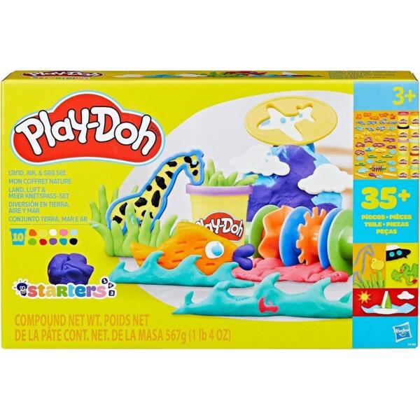 

Набор для творчества Play-Doh с массой для лепки Мир суши, воздуха и моря (F8788)