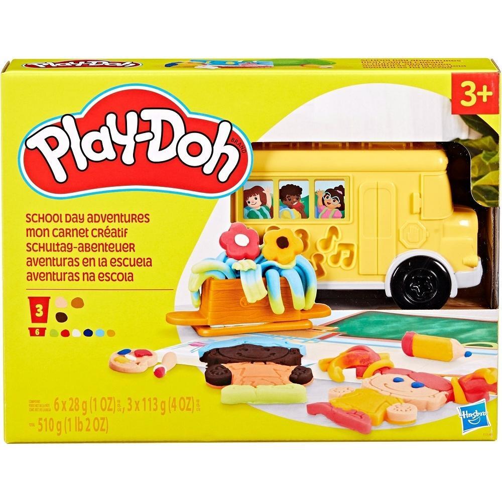 Набір для творчості Play-Doh з масою для ліплення Шкільні пригоди (F9140)фото1