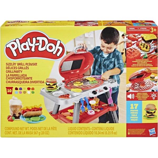 

Набор для творчества Play-Doh с массой для лепки Барбекю (G0500)