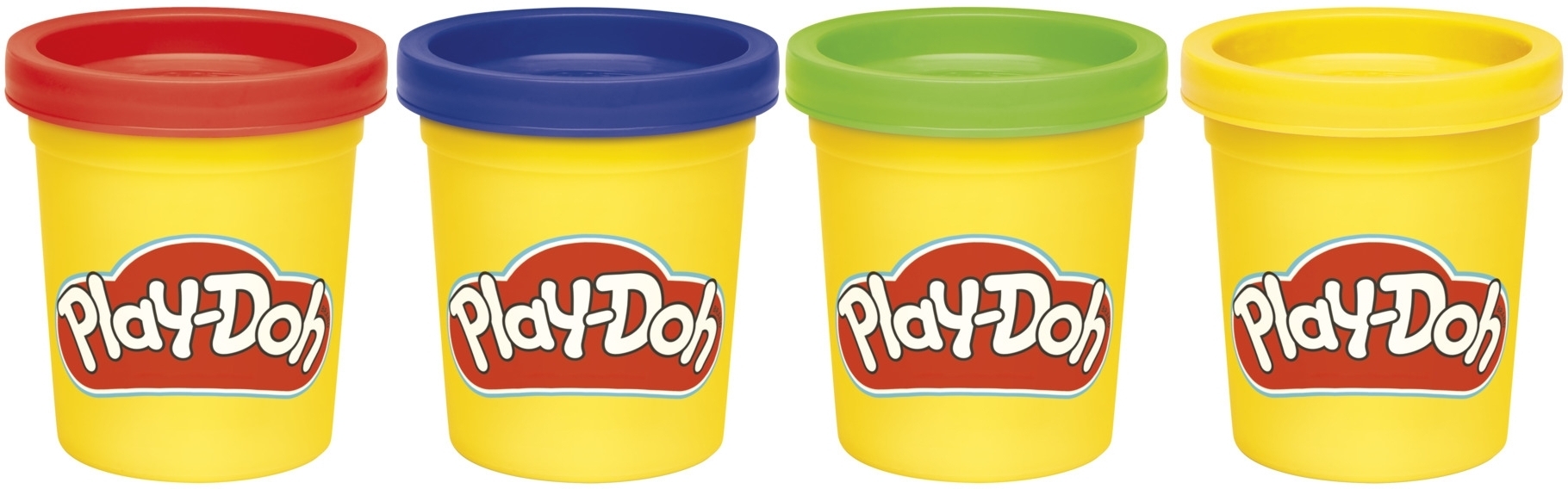 Набор пластилина Play-Doh, 4 мини-баночка (23241_Hasbro) фото1