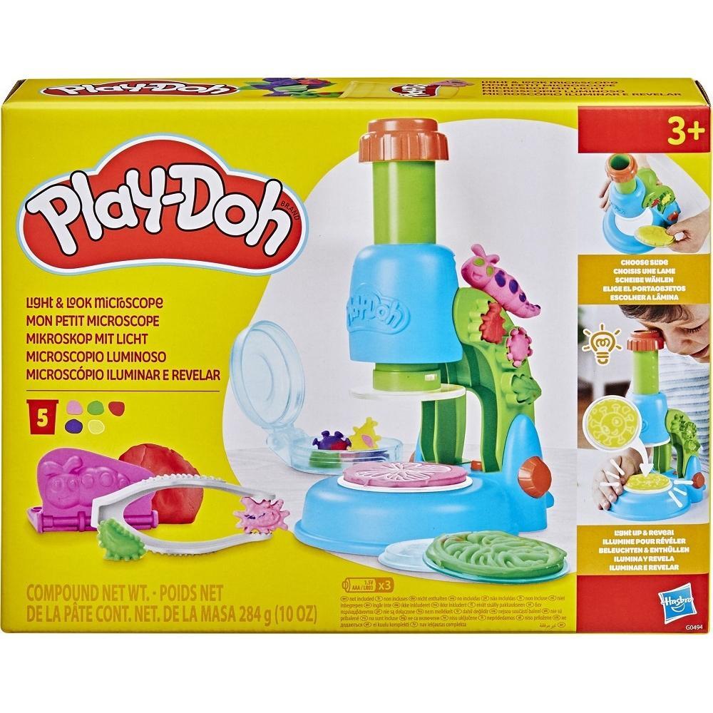 Набор для творчества Play-Doh с массой для лепки Микроскоп (G0494) фото 1