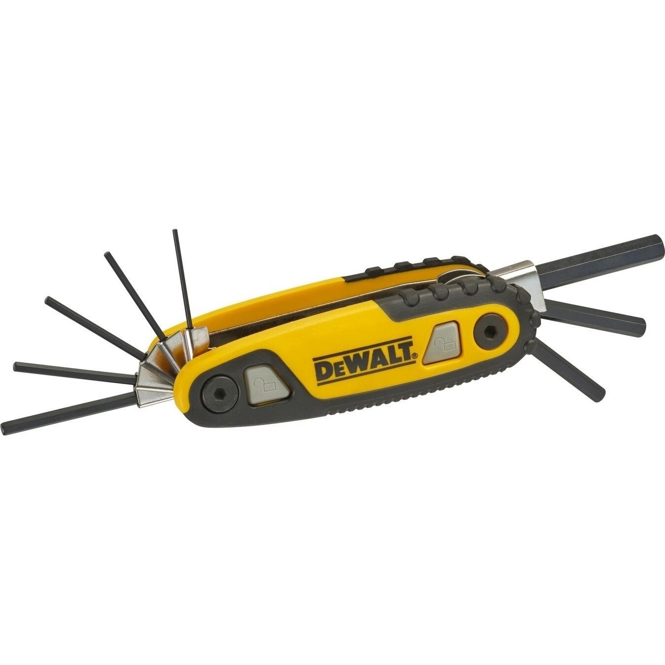 Набір ключів шестигранних 8 в 1 DeWALT, HEX 1.5-8 мм (DWHT0-70263)фото1