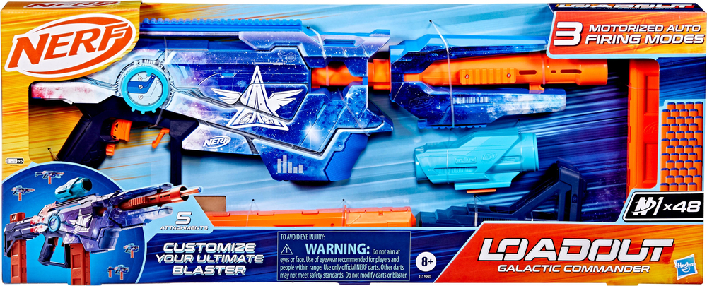 Бластер Nerf Loadout Galactic commander (G1580)фото1