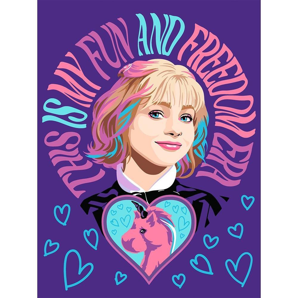 Картина за номерами Santi Венздей Ера свободи та задоволення 30x40см (955051)фото1