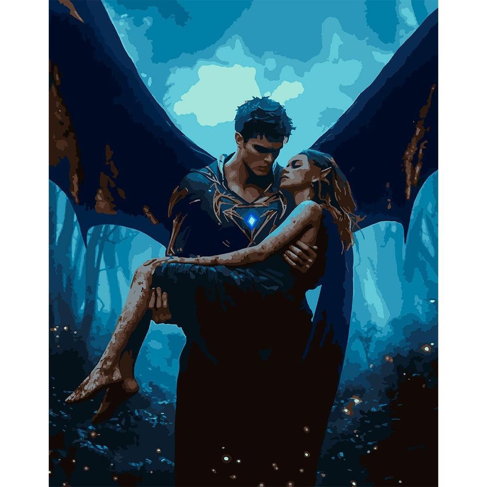 Картина за номерами Santi Шипи та троянди Порятунок 40х50 см (955060)фото1