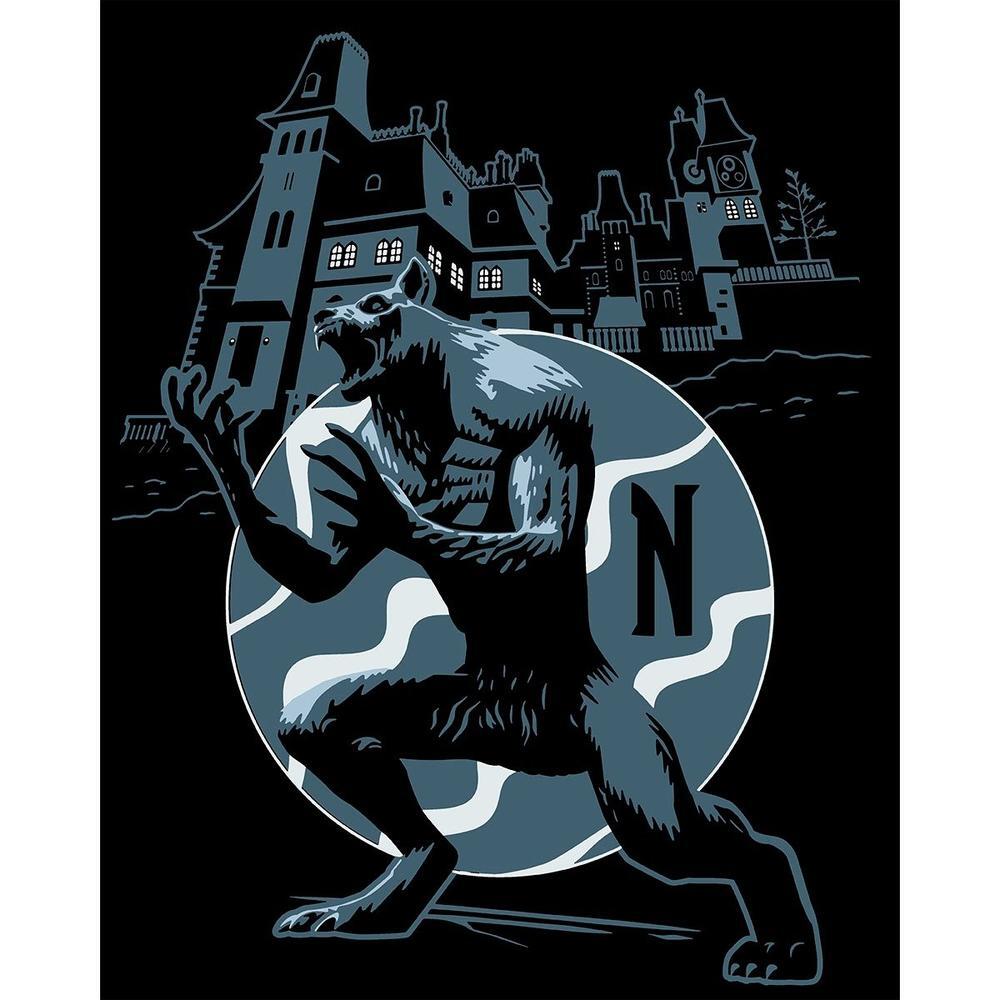 Картина за номерами Santi Венздей Пробудження звіра 40х50 см LED підсвітка (955077)фото1