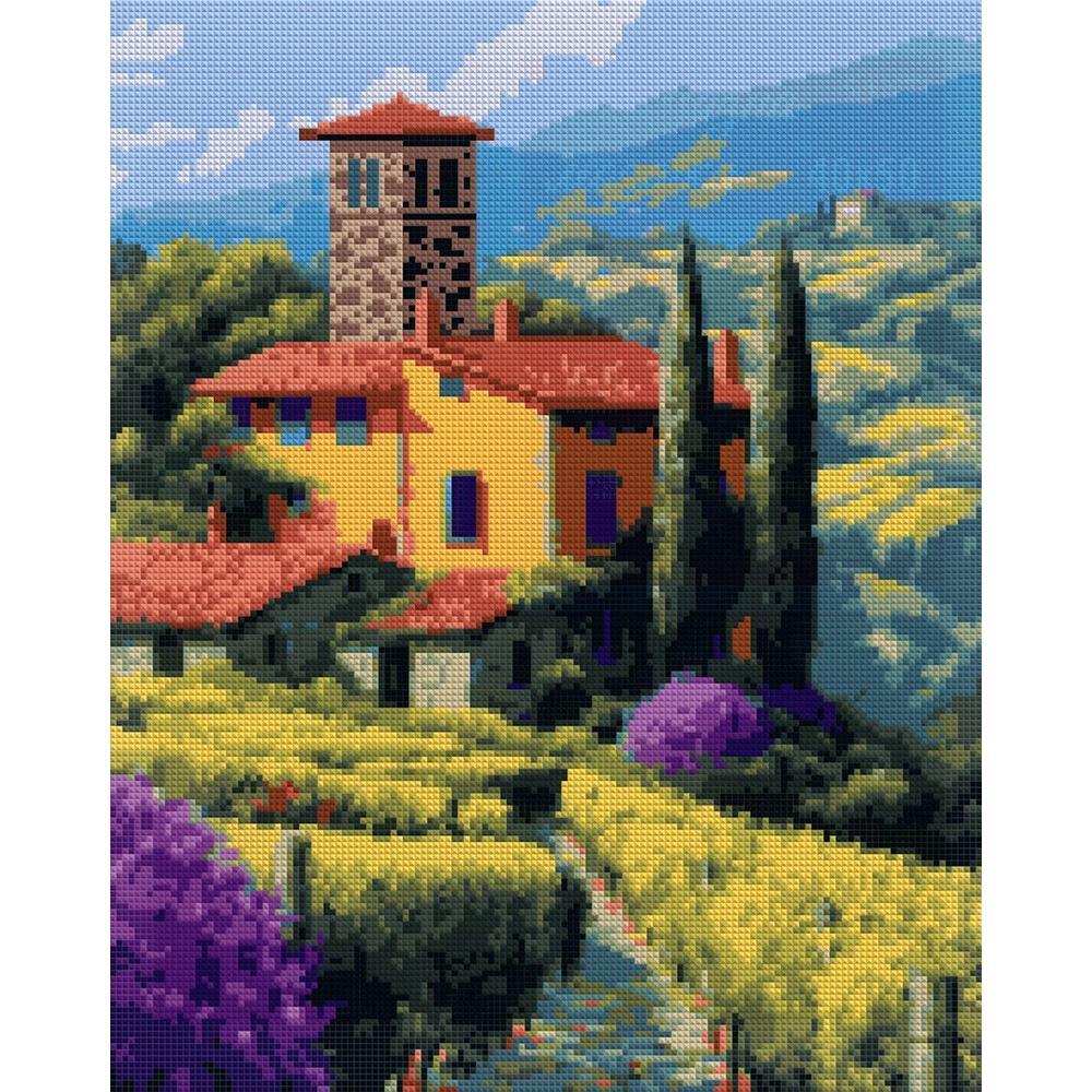 Алмазна мозаїка Santi Тоскана 40*50 см на підрамнику (956043)фото1