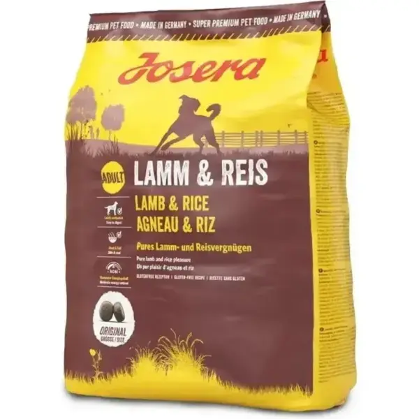 

Сухой корм для взрослых собак JOSERA Adult Lamb & Rice с ягненком и рисом 3 кг
