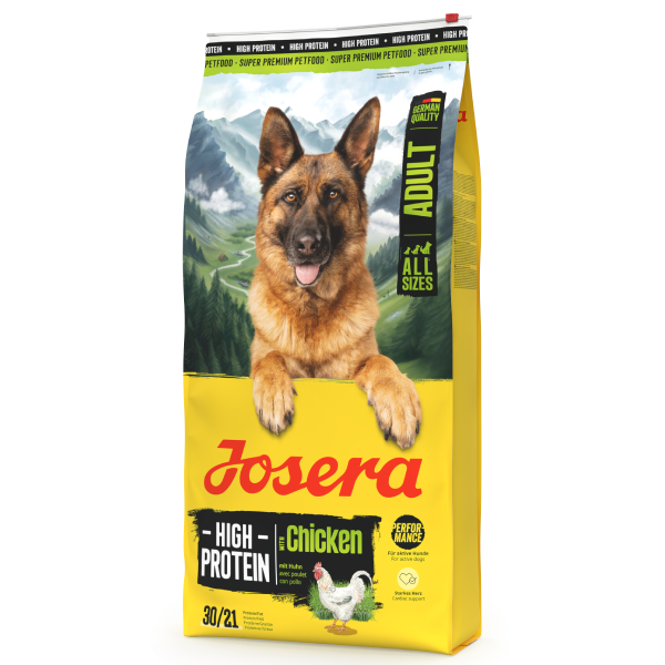 

Сухой корм для взрослых собак JOSERA High Protein Adult Chicken Курица 3 кг