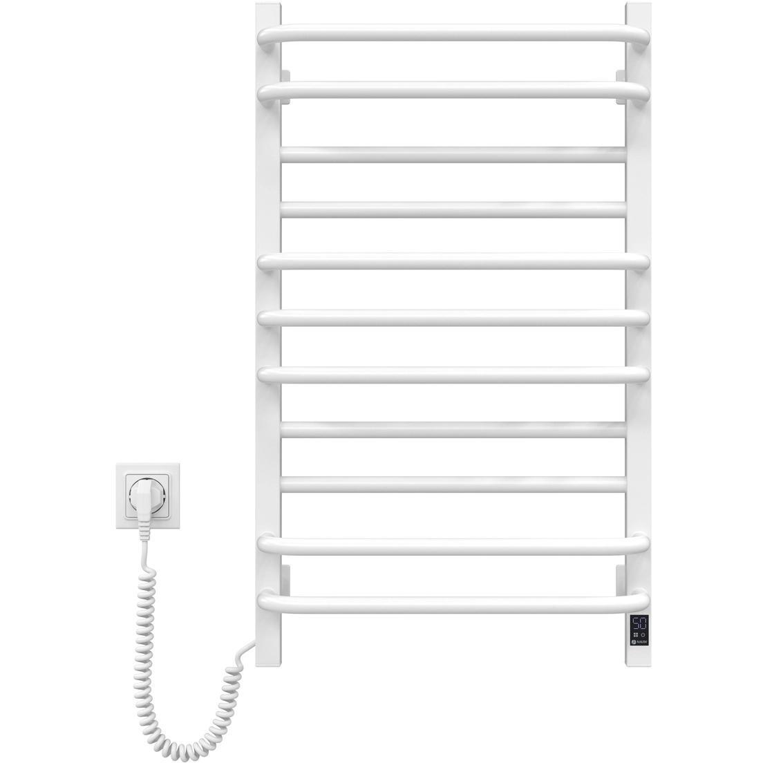 Полотенцесушитель Navin электрический Грандис, 800х480х161мм, белый (12-108153-4880) фото 1