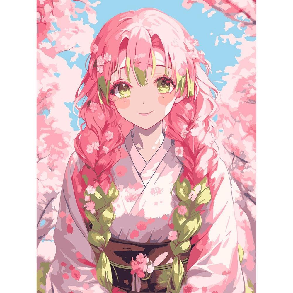 Картина по номерам Santi Клинок уничтожающий демонов Мицури Канроджи 30х40 см (955042) фото 1