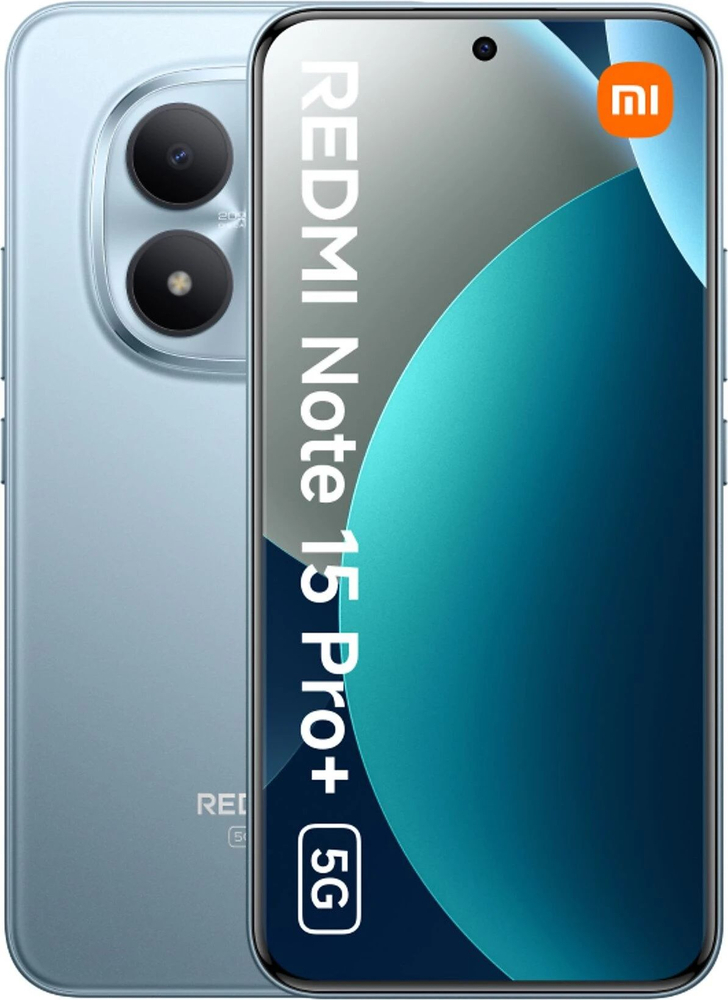 ≡ Смартфон Xiaomi Redmi Note 15 Pro+ 5G Glacier Blue 8/256GB