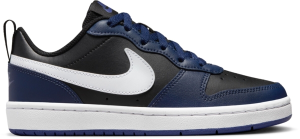 

Кеды подростковые Nike Court Borough Low 2 (Gs) BQ5448-404 39 (6,5Y US) черные/синие