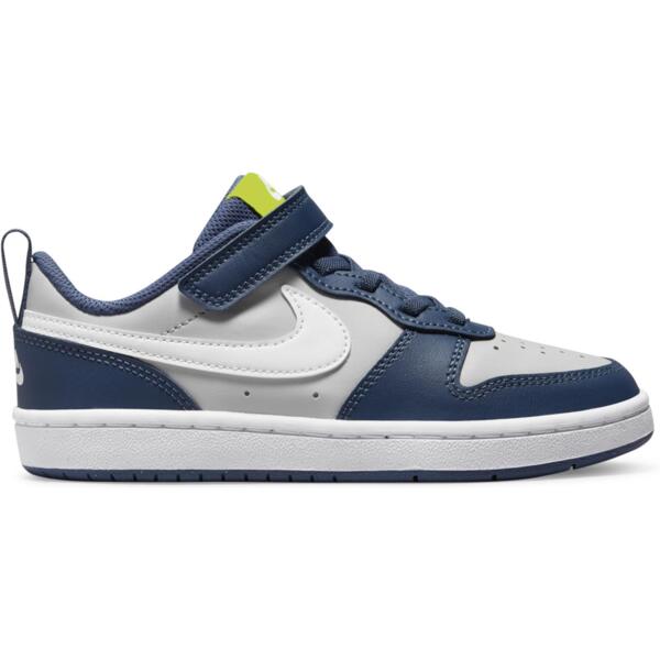 

Кеды детские Nike Court Borough Low 2 (Psv) BQ5451-016 28 (11C US) серые/синие