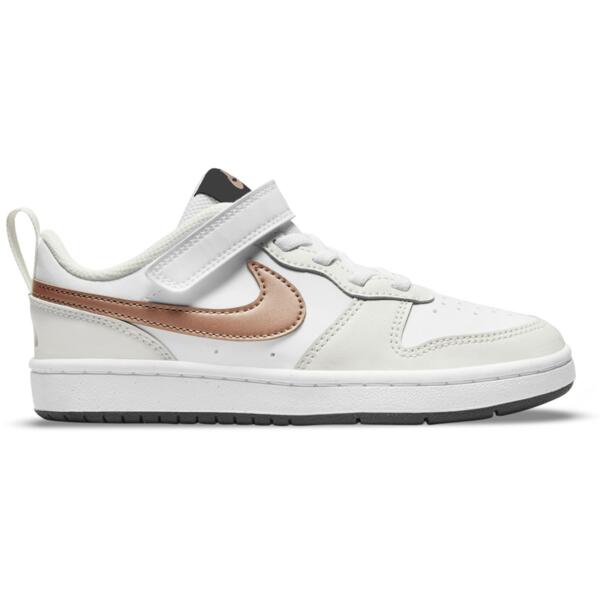 

Кеды детские Nike Court Borough Low 2 (Psv) BQ5451-116 31,5 (13,5C US) белые