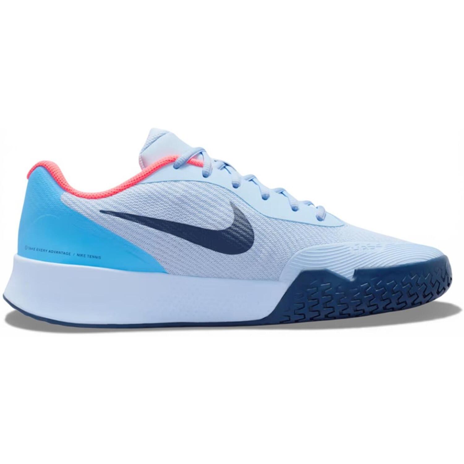 Кросівки для тенісу чоловічі Nike M Vapor Lite 3 Hc FZ2155-402 43 (9,5 US) блакитні