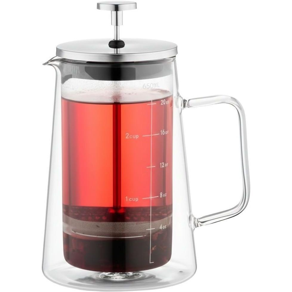 Френч-прес ARDESTO Black Mars з подвійними стінками 650мл (AR1906DWB)фото1