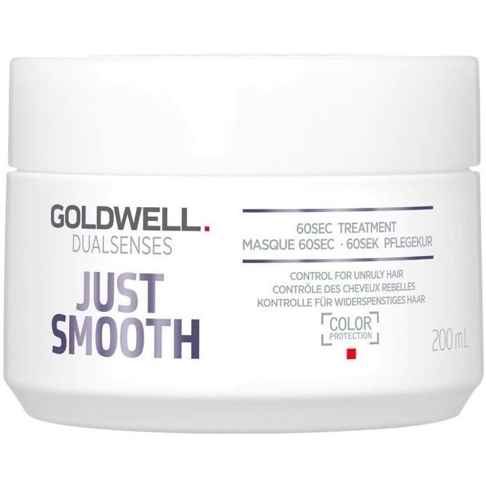 Маска Goldwell Dualsenses Just Smooth 60 секунд разглаживающая для непослушных волос 200 мл фото 1