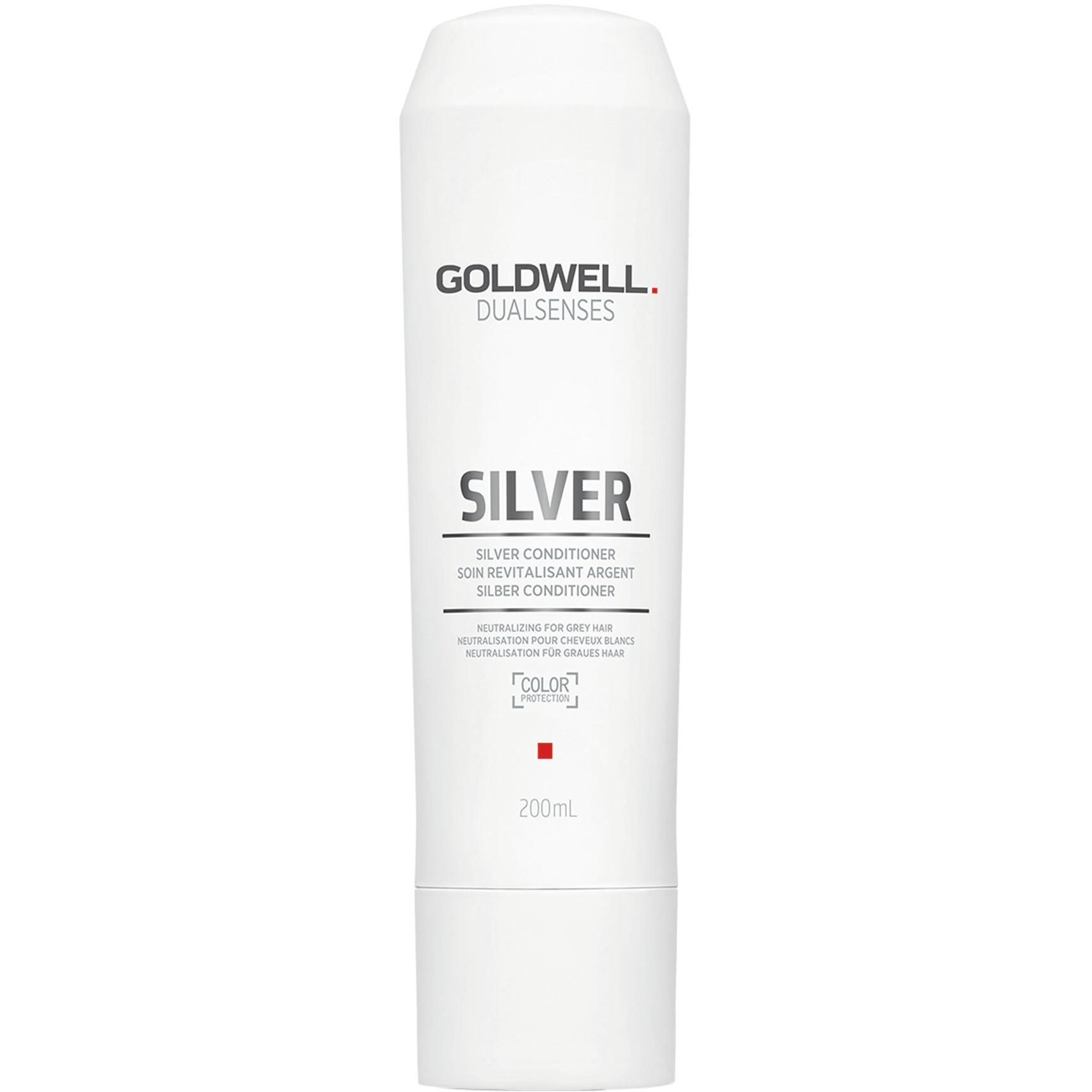 Кондиціонер Goldwell Dualsenses Silver для освітленого та сивого волосся 200 млфото1