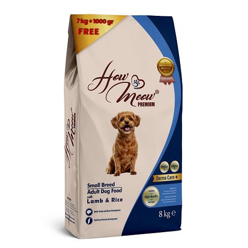 Povnoratsionnyy Korm для Doroslykh Sobak How Meow Dog Adult Mini Z Yagnyam Ta Rysom 7 How Meow - купити в Україні