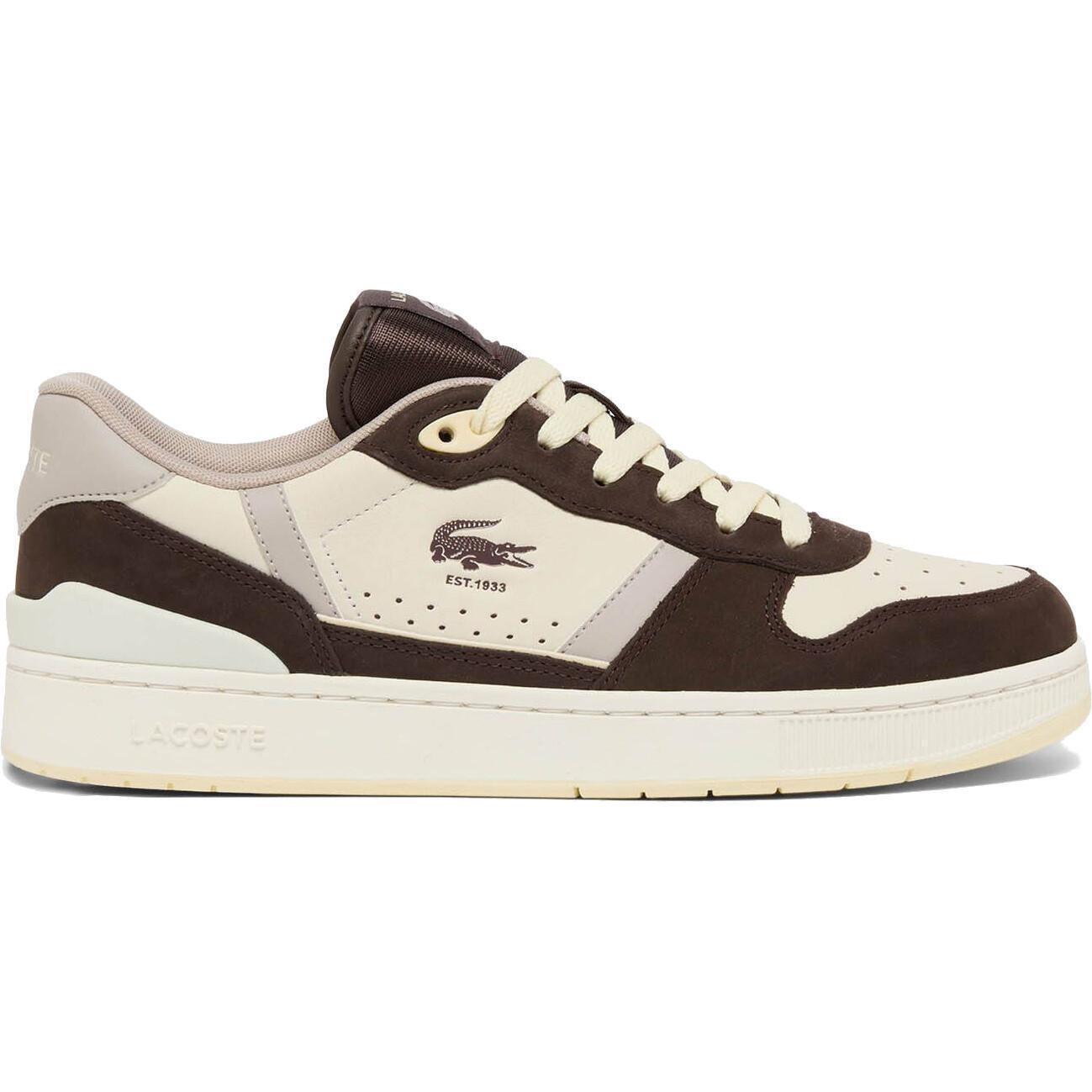 Кеды мужские Lacoste T-Clip 751SMA01002G3 42.5 (8.5 UK) коричневые фото 1