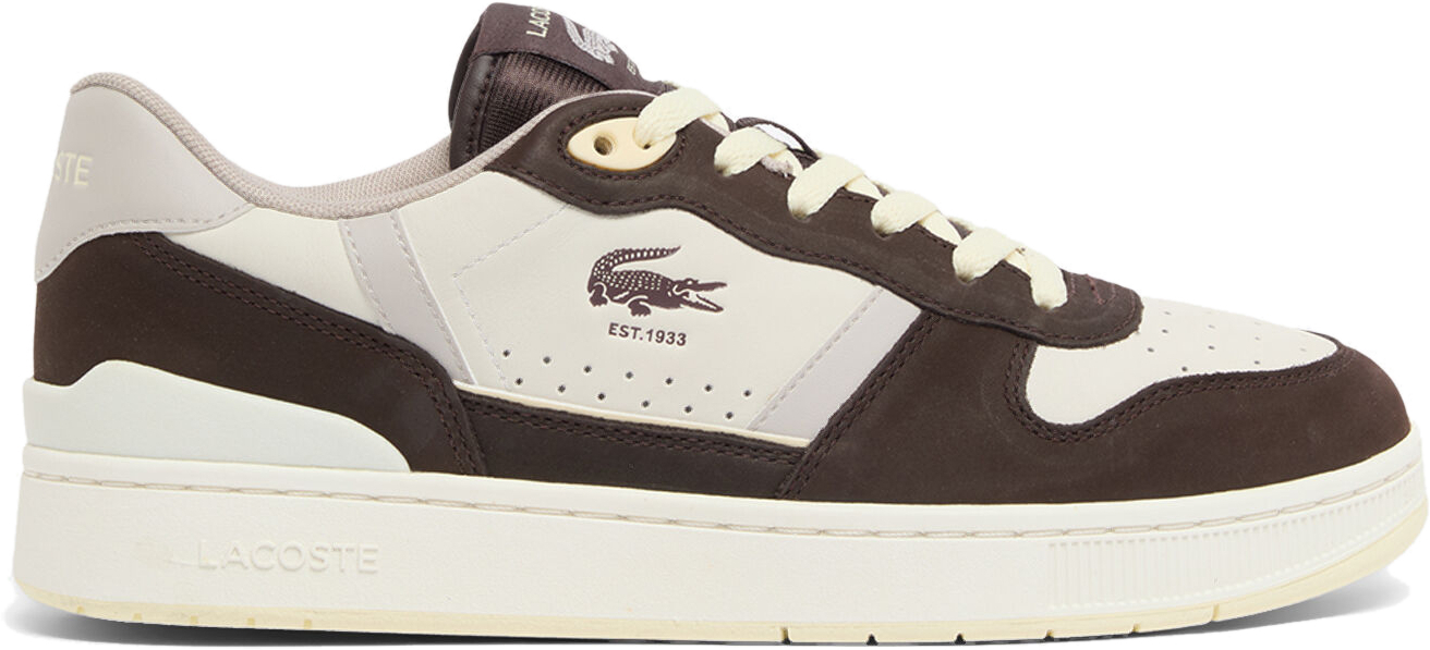 Кеды мужские Lacoste T-Clip 751SMA01002G3 44 (9.5 UK) коричневые