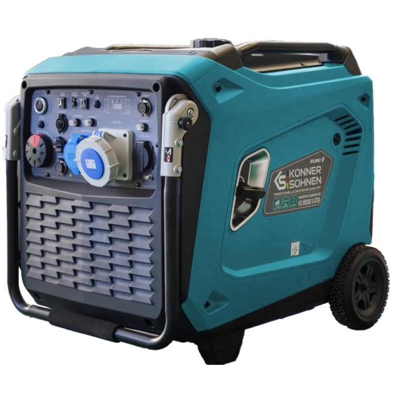 Генератор бензиновий інверторний Konner&Sohnen KS 9500i ATSR 9.5кВт (KS9500IESATSR)фото1
