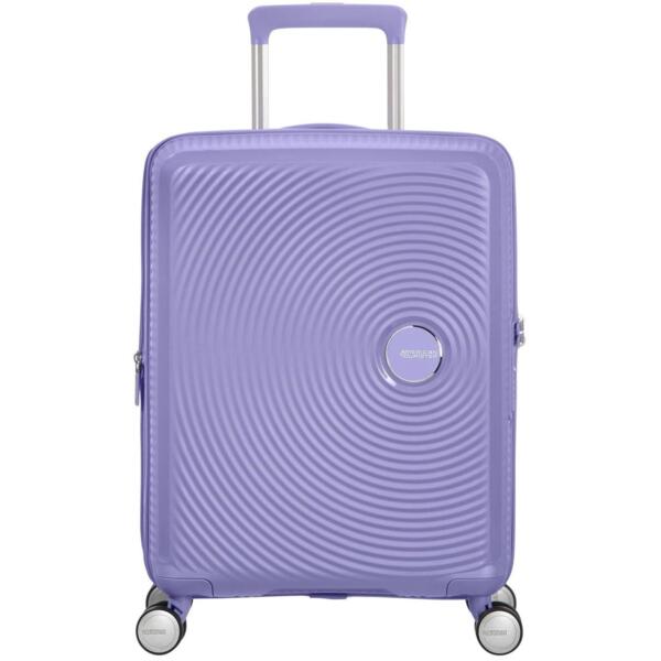 Чемодан American Tourister, Soundbox, полипропилен, маленький, 55 см, 35.5/41л, TSA, 4 колеса (32G*82001)