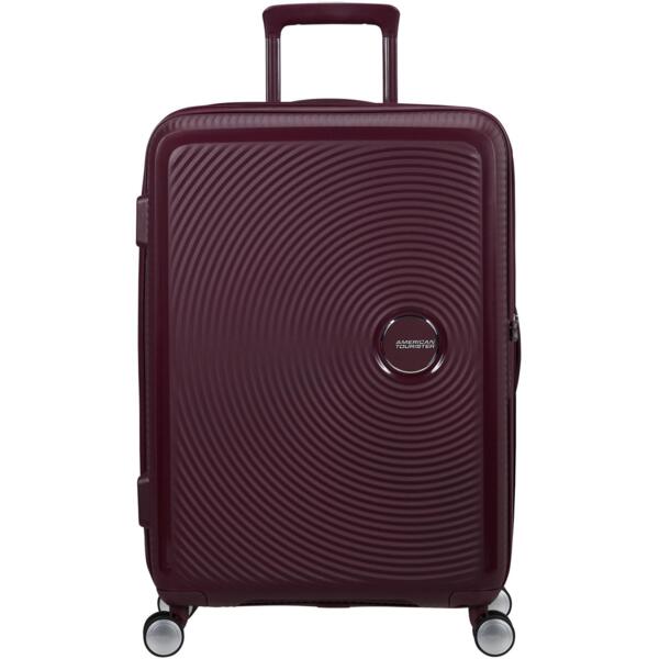Чемодан American Tourister, Soundbox, полипропилен, средний, 67см, 71.5/81л, TSA, 4 колеса (32G*50002)