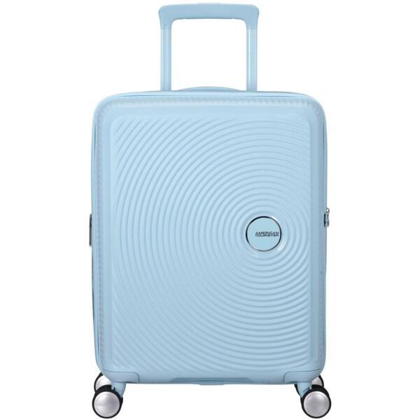 Чемодан American Tourister, Soundbox, полипропилен, маленький, 55 см, 35.5/41л, TSA, 4 колеса (32G*22001)