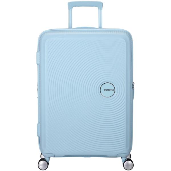 Чемодан American Tourister, Soundbox, полипропилен, средний, 67см, 71.5/81л, TSA, 4 колеса (32G*22002)