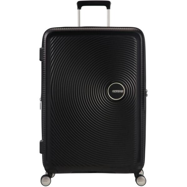Чемодан American Tourister, Soundbox, полипропилен, средний, 67см, 71.5/81л, TSA, 4 колеса (32G*09002)