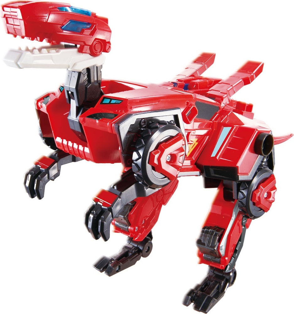 Динозавр-трансформер Dinoster Мега Дино-Страйк Раптор (EU580805)фото1