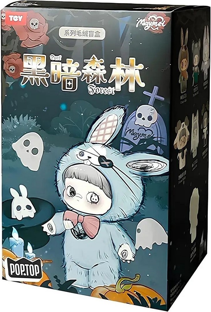 Игрушка коллекционная мягкая с кольцом Pop Top Hi Toy серии MayMei Темный лес (HC013) фото 1