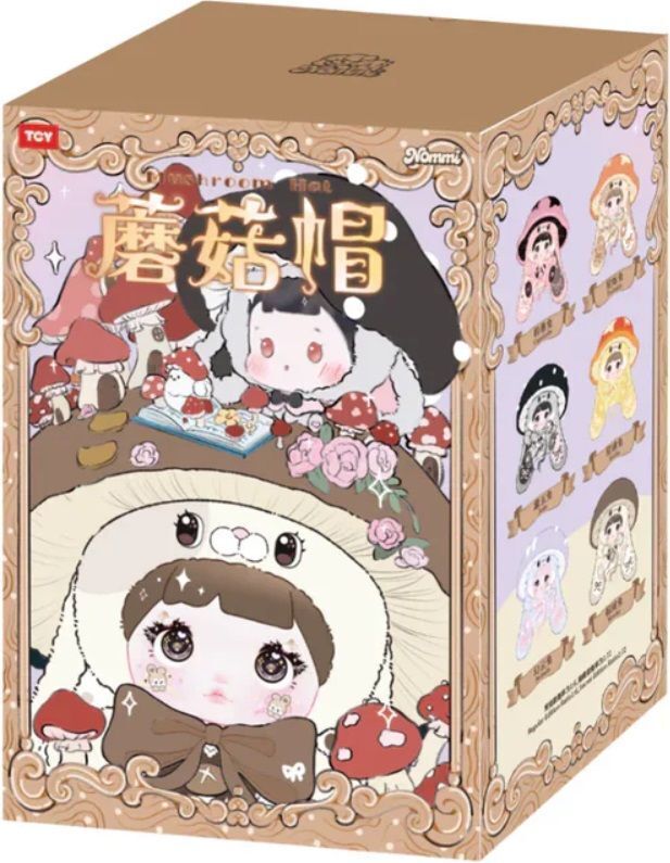 Игрушка коллекционная мягкая Pop Top Hi Toy серии Nommi Грибочки 400% (32 см, в асс.) (HC017) фото 1