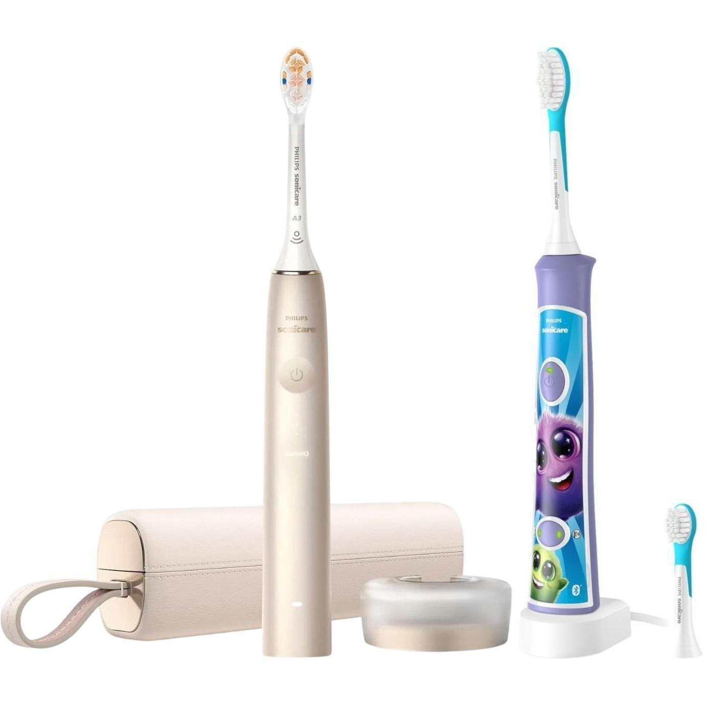 Электрическая зубная щетка Philips HX9992/11 + Philips Sonicare HX6322/12 фото 1
